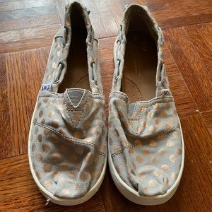 Toms youth girls polka dot Bimini style 4Y